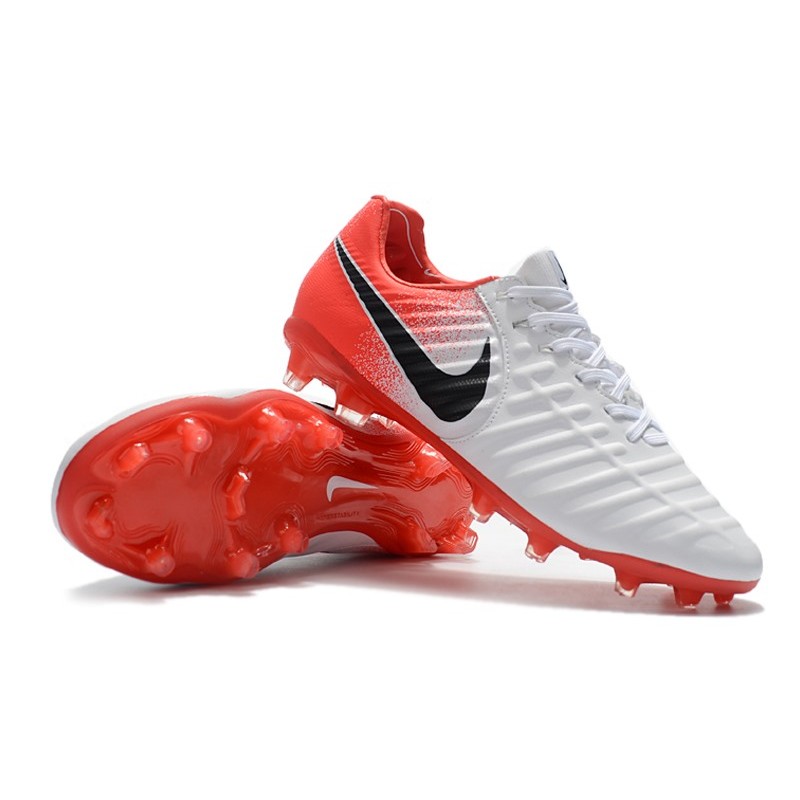 Nike Tiempo Legend Elite FG Bílý Červené